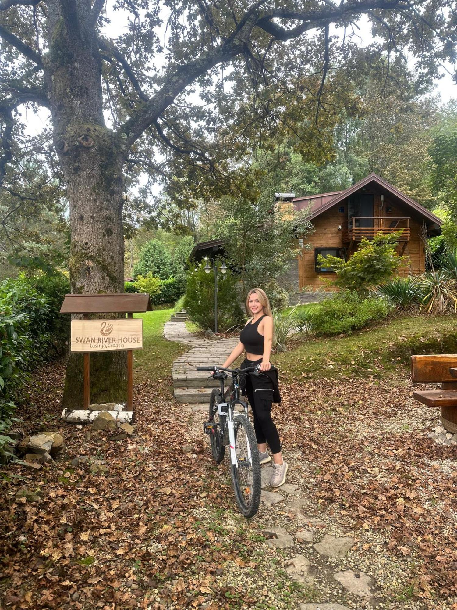 Lasinja Zagreb, Kuca Za Odmor Swan River Holiday House מראה חיצוני תמונה